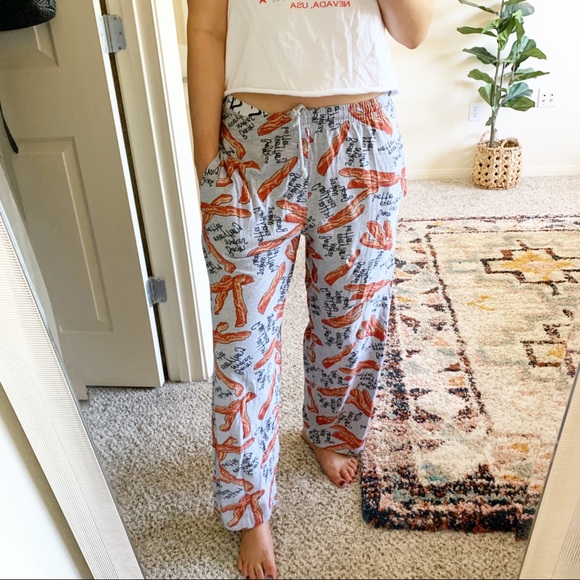 Funboxers Loungewear Bacon Pajama Pants 